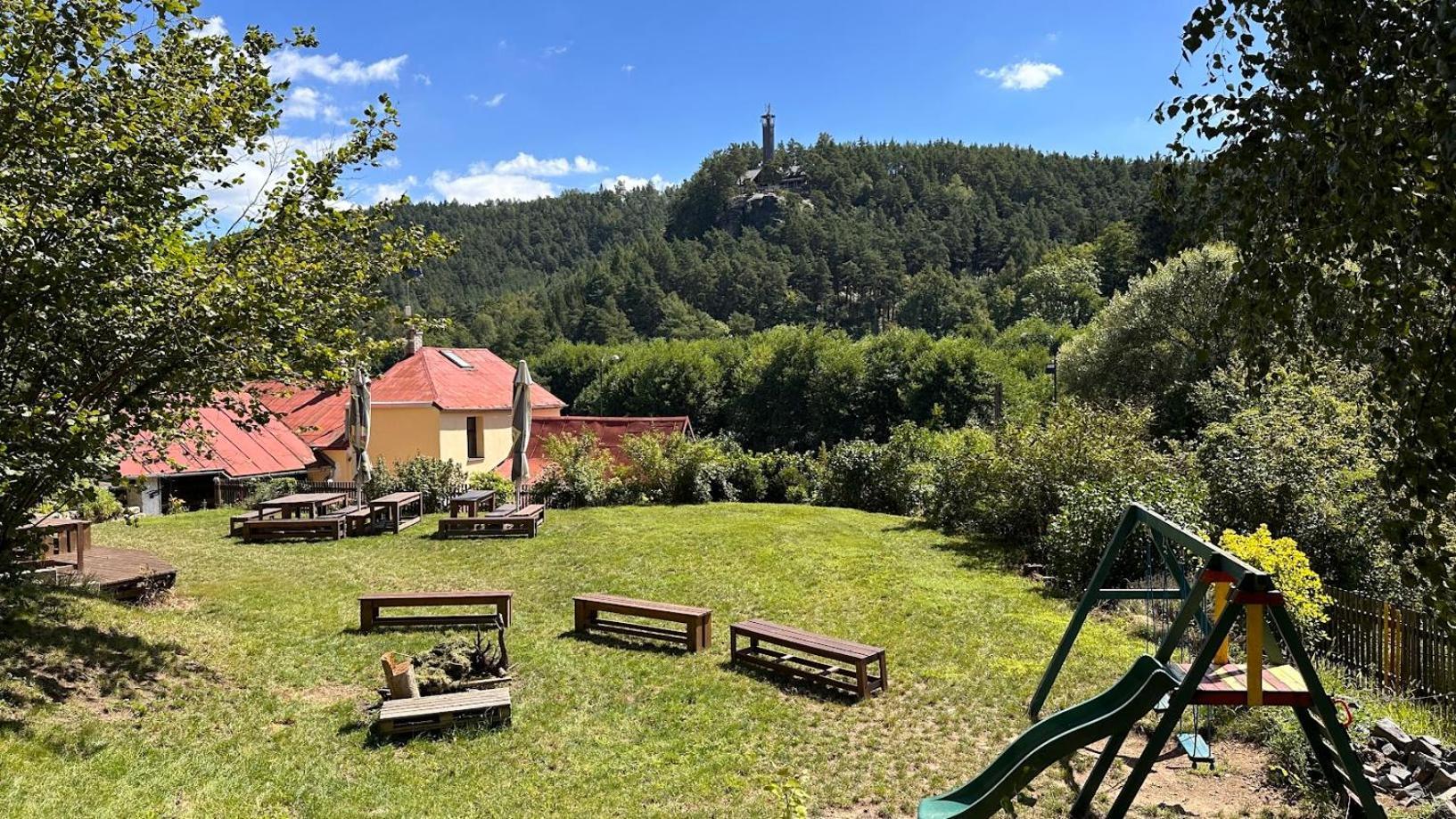Chata pod hradem Sloup (Liberec) Exterior foto